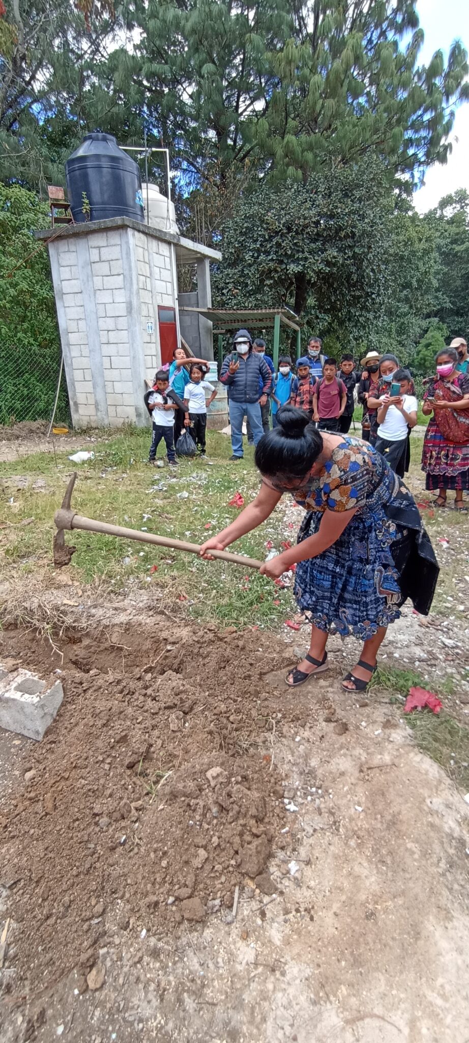 Grundsteinlegung in Los Yaxón Neboyá 2021