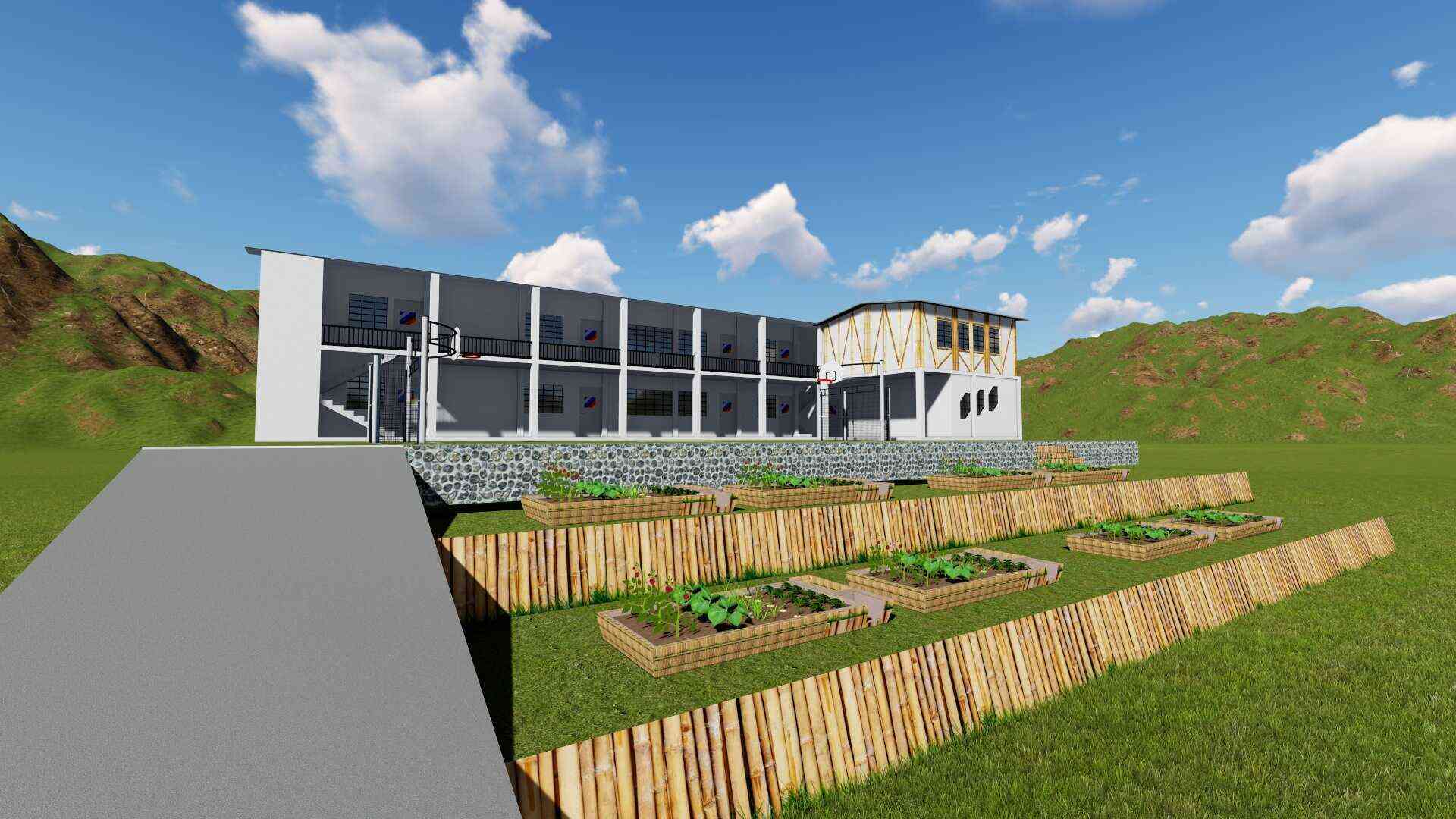 Gesamtansicht der geplanten zweiten Bauphase Gesamtansicht der geplanten zweiten Bauphase