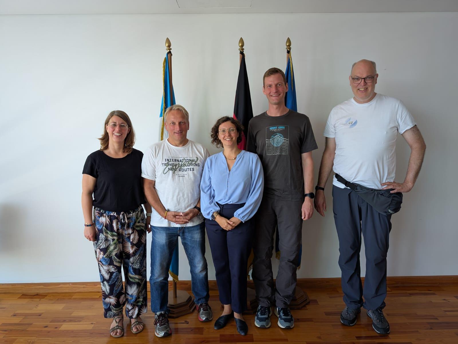 Besuch der deutschen Botschaft